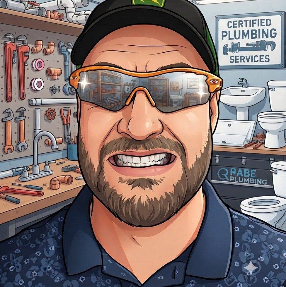 Jared Rabe, owner of Rabé Plumbing in Polokwane